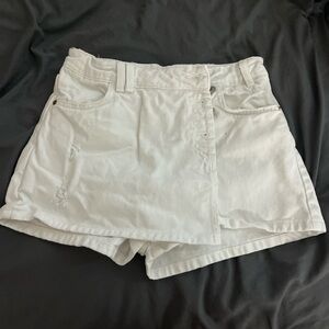 White Denim Women's Shorts